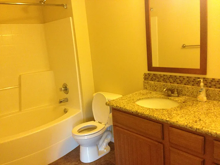 Master bath. Double sinks