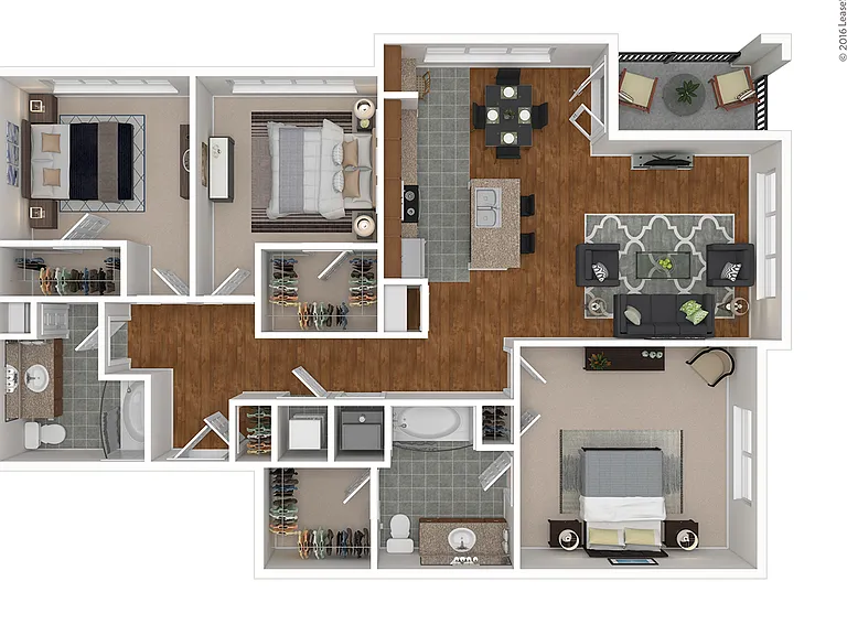 Grand floor plan M Station