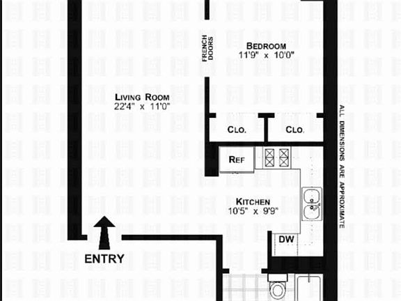 2nd image of 296 E 2nd St Unit 4G
