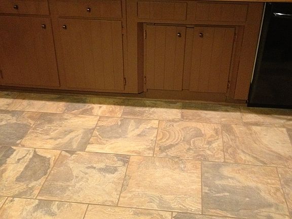 tile w/ in floor heat in kit