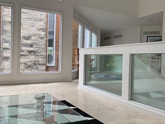 Sunroom in front of the house