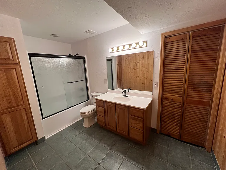 Full bathroom on lower level!