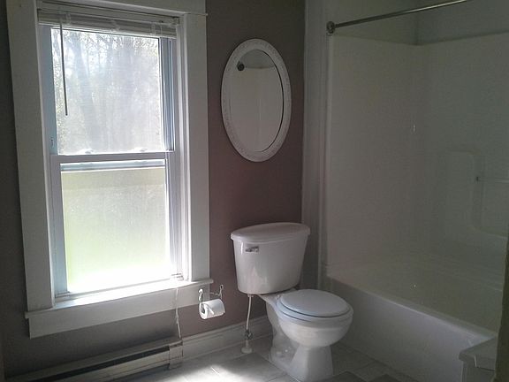 new toilet and full sized window
