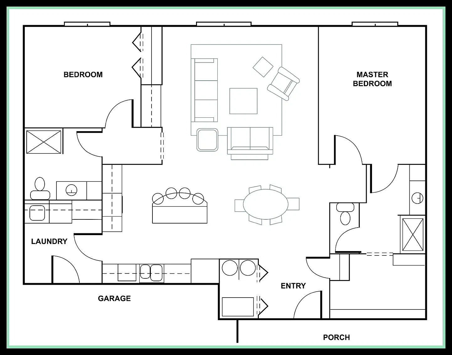 2 bed, 1450 sqft, $2,600 — Photo 2