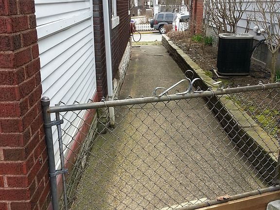 Fenced in yard