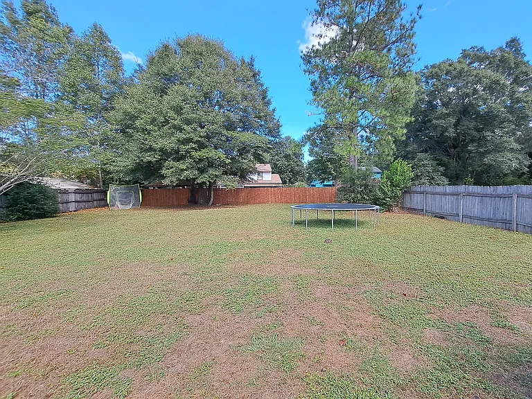 Large Fenced Backyard!
