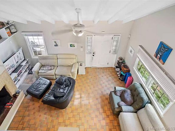 living space above