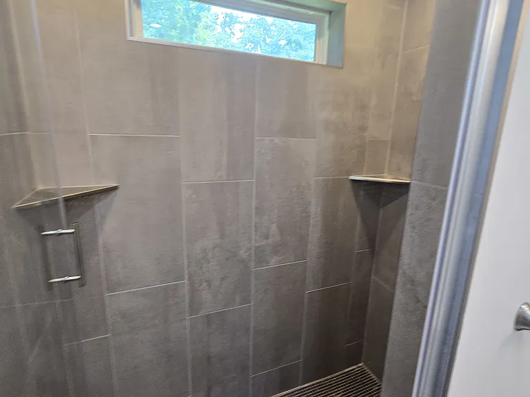 Bath #1 walk in shower.