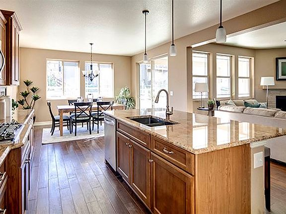 Kitchen, Nook and Great Room