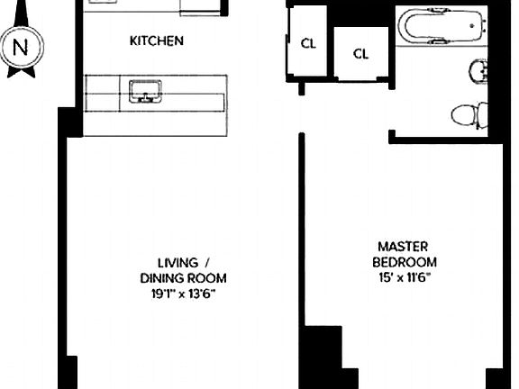 2nd image of 555 W 59th St APT 11D
