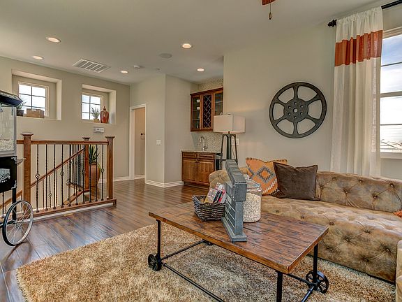 Spacious loft with wet bar