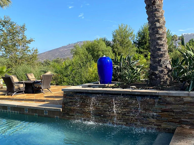 Pool Waterfall