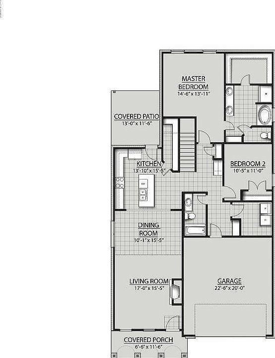 downstairs