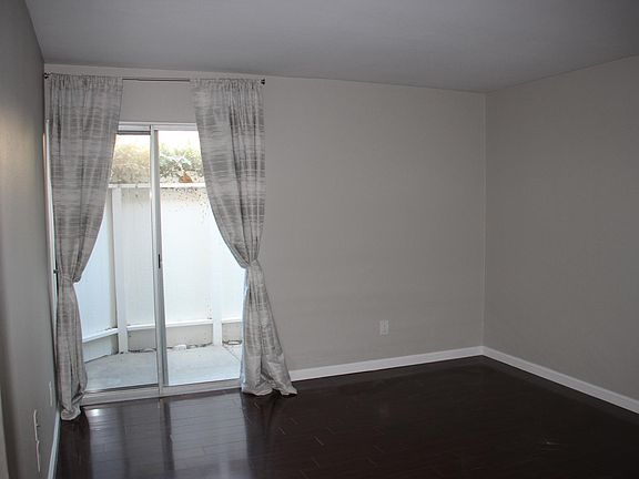 Master bedroom with private patio.