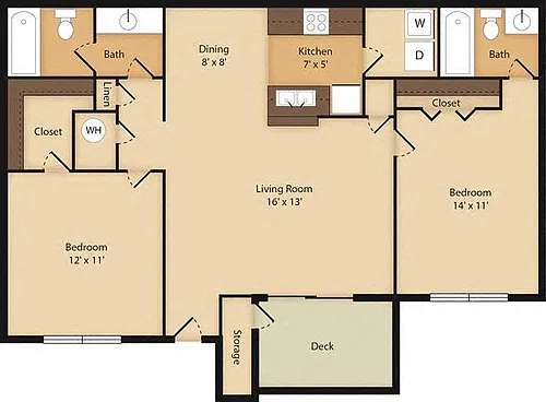 Floor plan B2