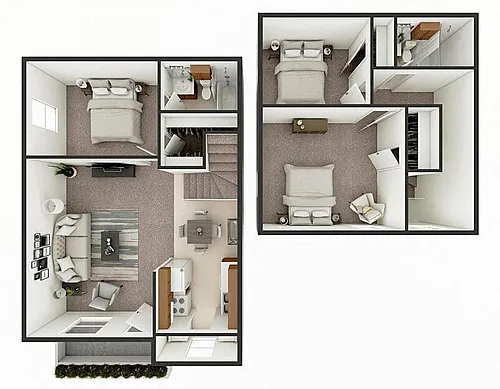 Floor plan 3B