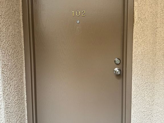 Unit 102 Front Door