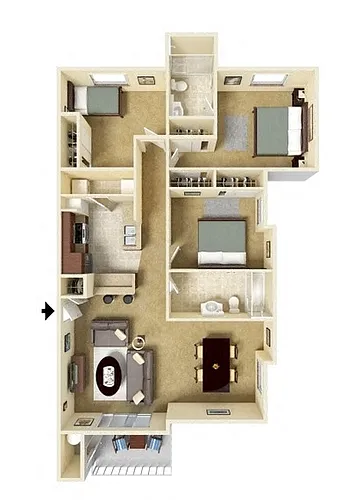 Floor plan C1