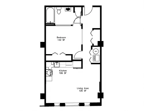 Floor plan A18