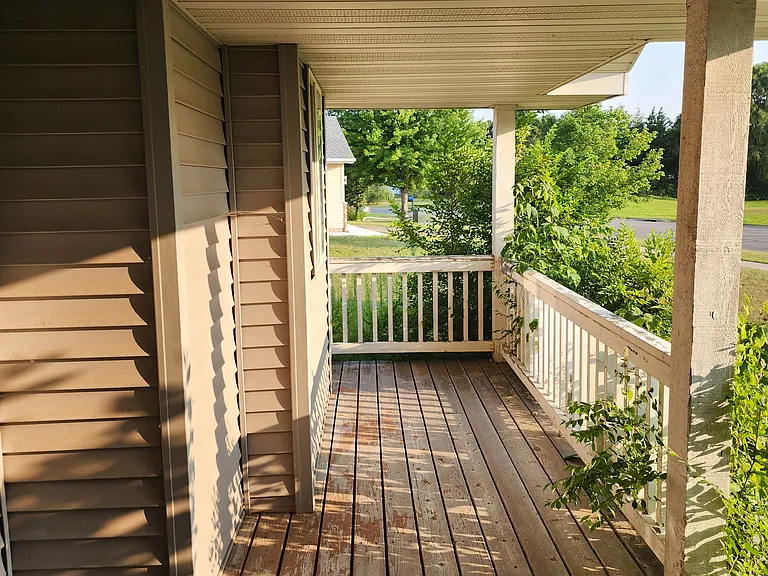 Front porch.