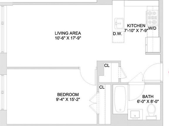 2nd image of 954 Bergen St APT 3-D