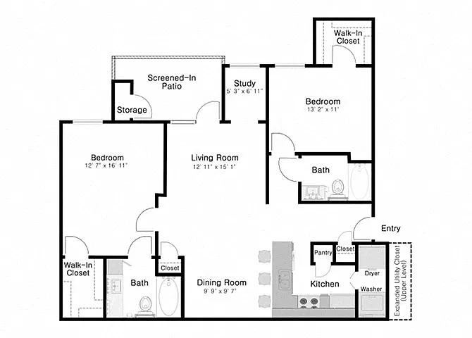 Floor plan The Dunes