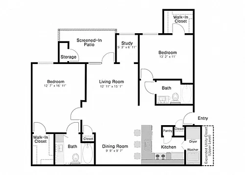 Floor plan The Dunes
