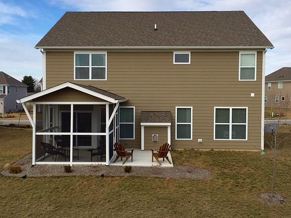 Custom added screen room