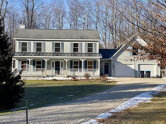 Front elevation on a glorious January day!