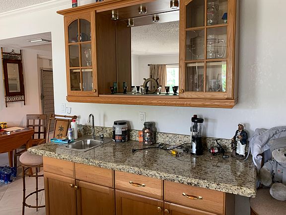 Living room wet bar Granite