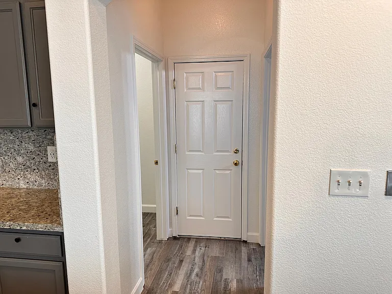 Laundry (Left)
Garage (Middle)
Downstairs Bath (Right door)