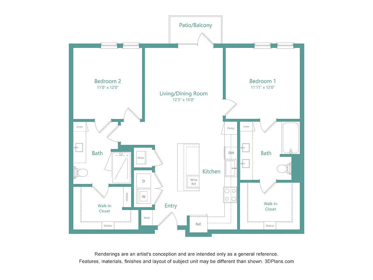 Floor plan B4d