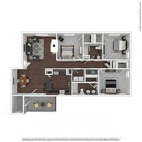 Floor plan The Magnolia