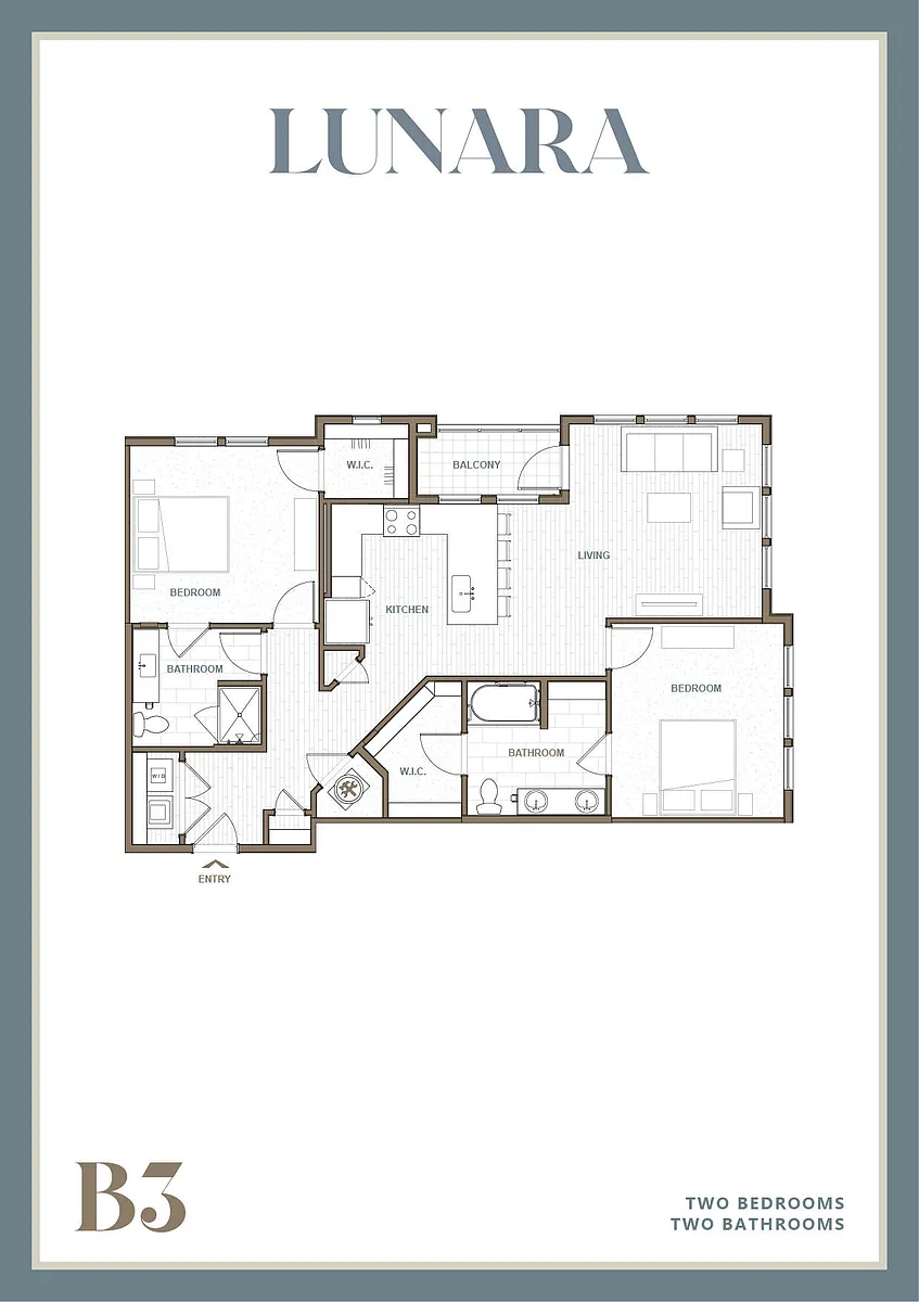 Floor plan B3