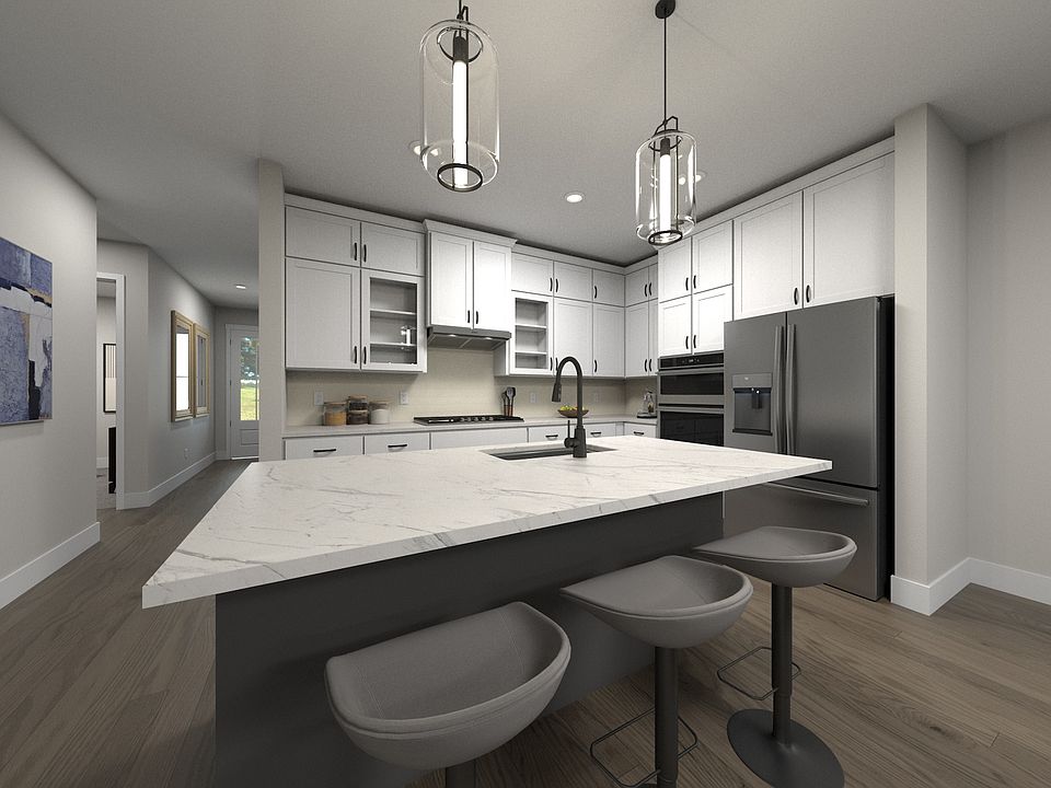 Skip takeout and prep dinner in the well-appointed kitchen.