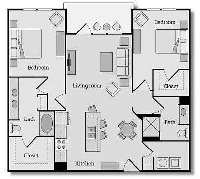 Floor plan B3a