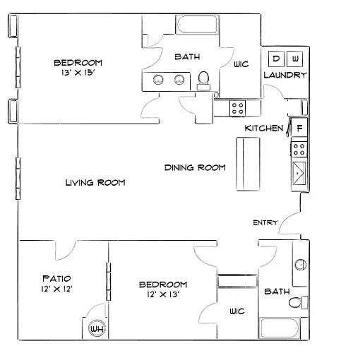 Floor plan Design 2B