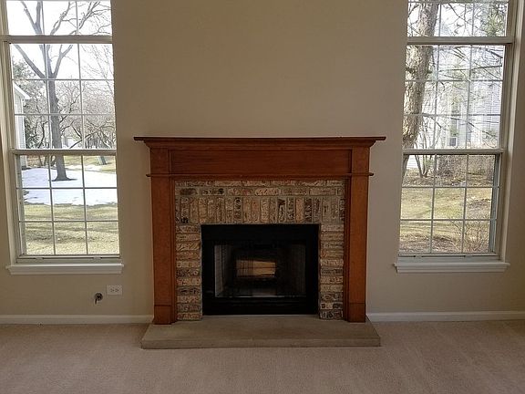 Working Brick Fireplace
