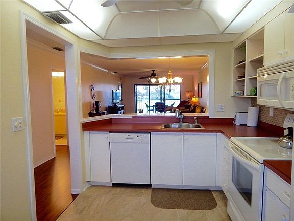 Beautiful Open Kitchen - Tile Floor