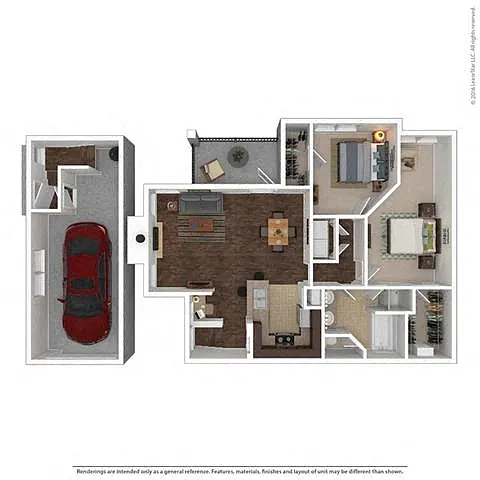 Floor plan Callisto