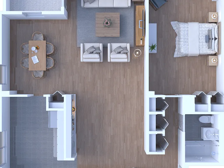 Regency Towers trexler2 1BR 1Bath 970sqft Regency Towers trexler2 1BR 1Bath 970sqft