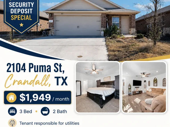 2104 Puma St, Crandall, TX 75114