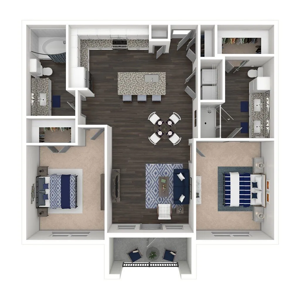 Floor plan B1