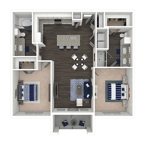 Floor plan B1