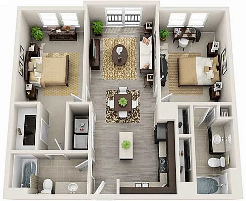 Floor plan B - Morrell