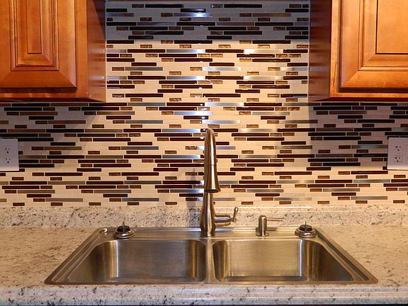 Mosaic Tile Back Splash