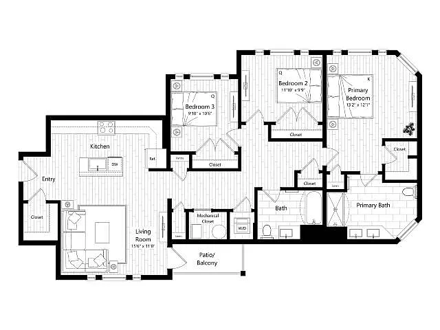 Floor plan C2