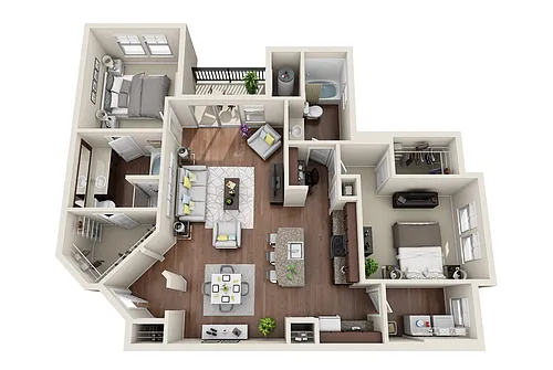 Floor plan B2D