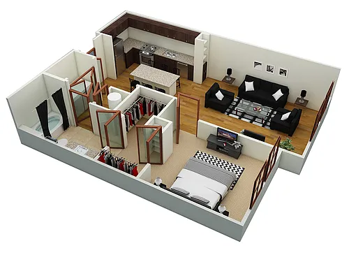 Floor plan Caserta