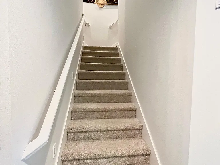 Stairway to upper level